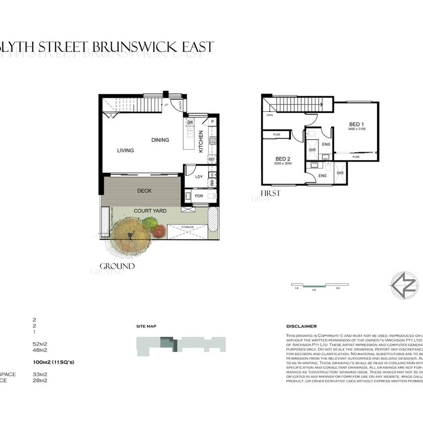 2/130 Blyth Street, Brunswick East VIC 3057 - Townhouse For Rent | Domain - Photo 1