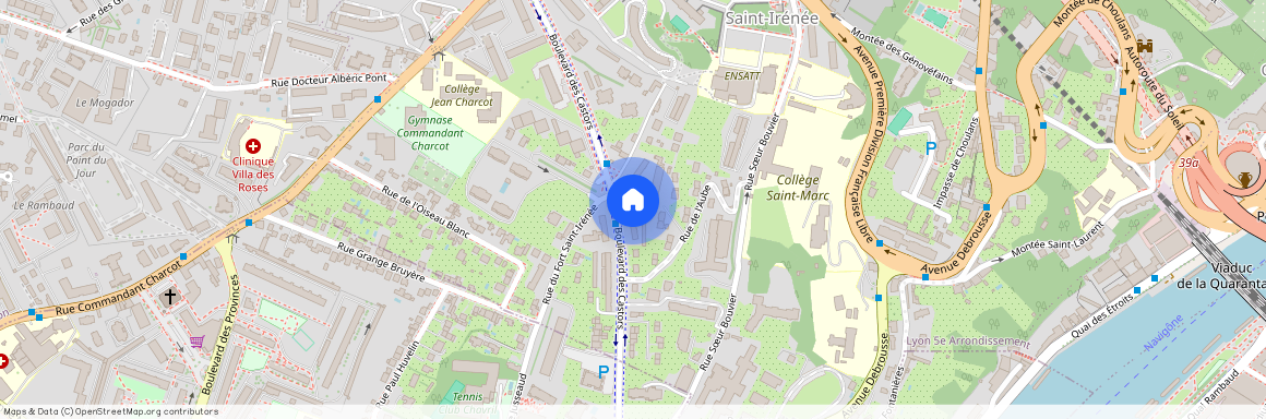 63 BOULEVARD DES CASTORS, LYON 5EME ARRONDISSEMENT Saint-Irenee