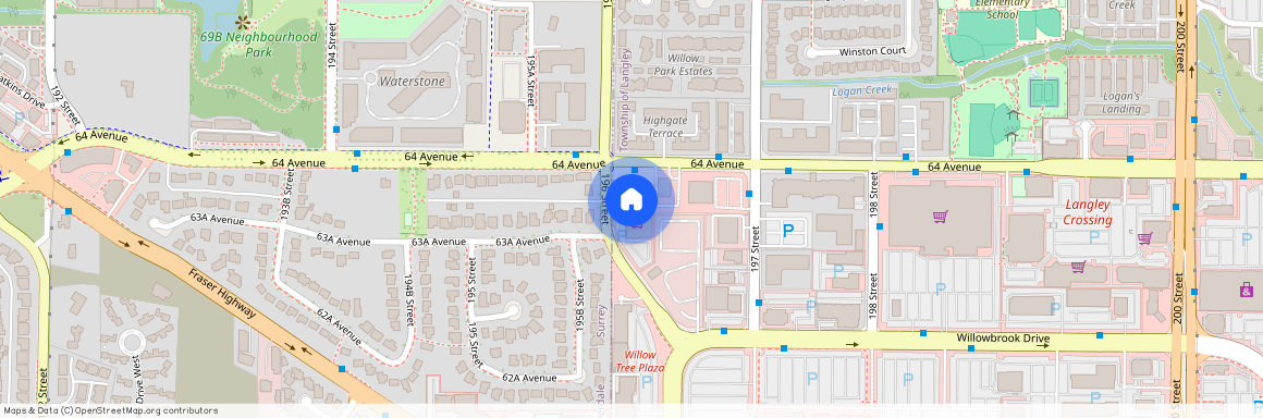 google map, Surrey, Surrey, Metro Vancouver, V2Y 1J2