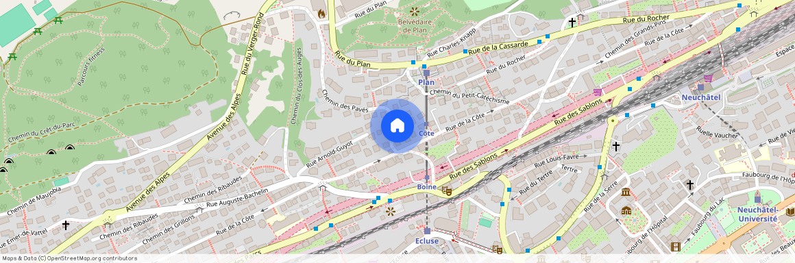 2000, Neuchâtel, Chemin des Pavés, 2