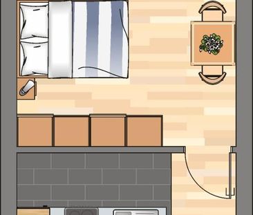 1-Zimmer-Wohnung in Leipzig - Foto 4