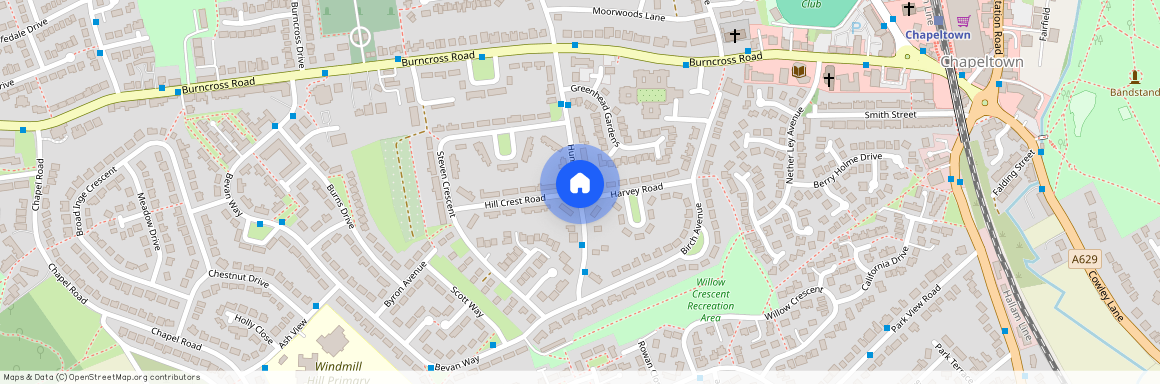 Hunshelf Road, Chapeltown, sheffield