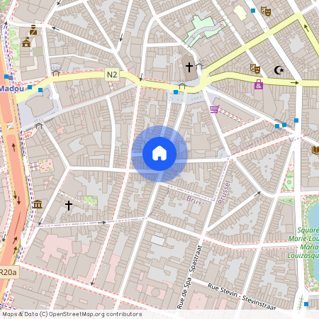 Rue des Deux Églises, 100, 1000, Bruxelles