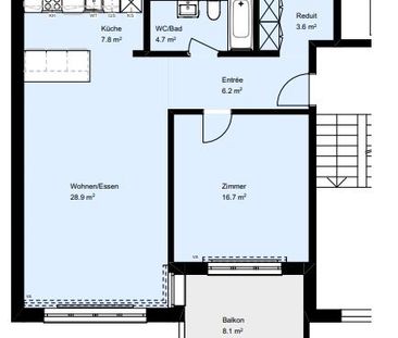 Frisch sanierte 2.5-Zimmerwohnung - Foto 1