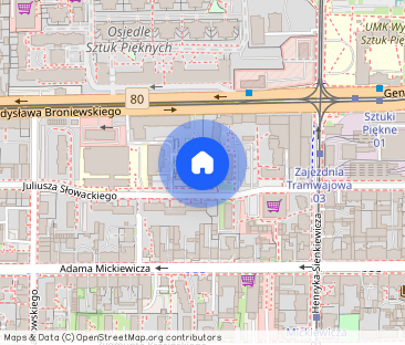 2 pokoje, Słowackiego- wolne od 1 Grudnia! - Фото 1