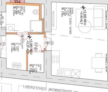 1-Zimmer-Wohnung in Toplage – Jakoministraße 30 - Photo 1