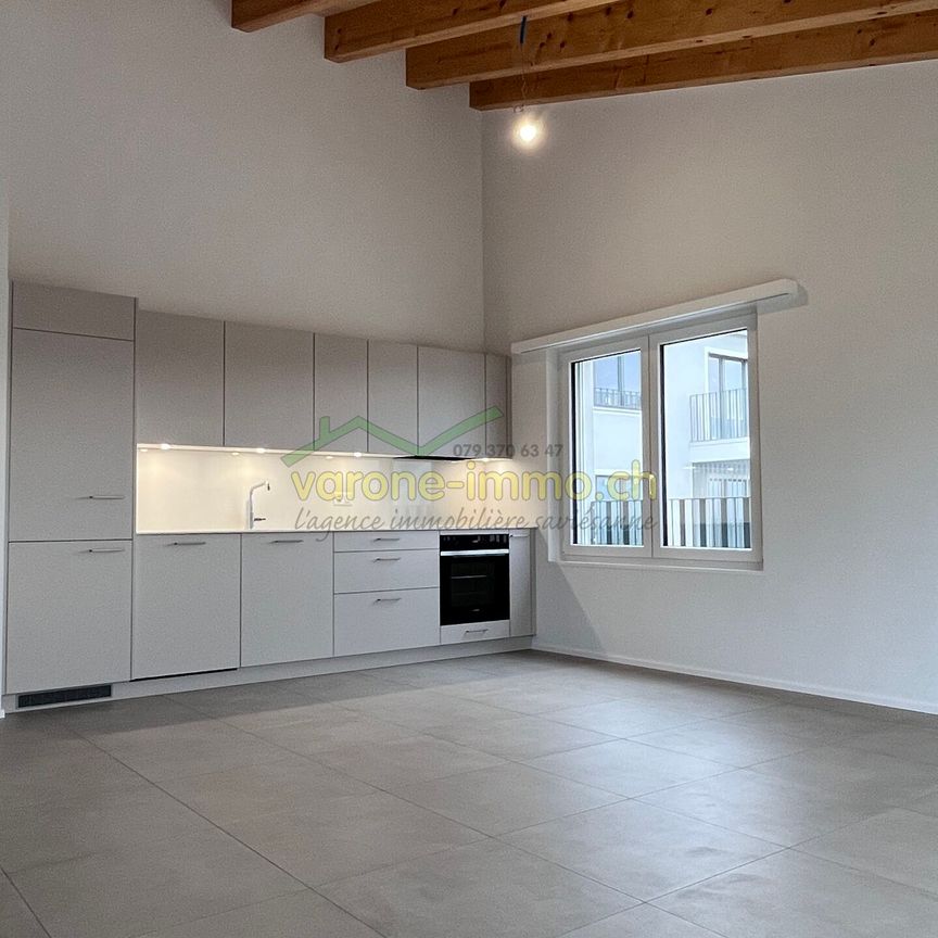 À LOUER à Saint-Germain / Savièse - Studio - Photo 1