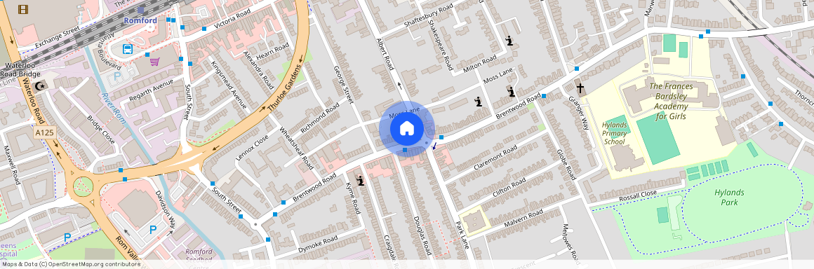 Brentwood Road, Romford, RM1