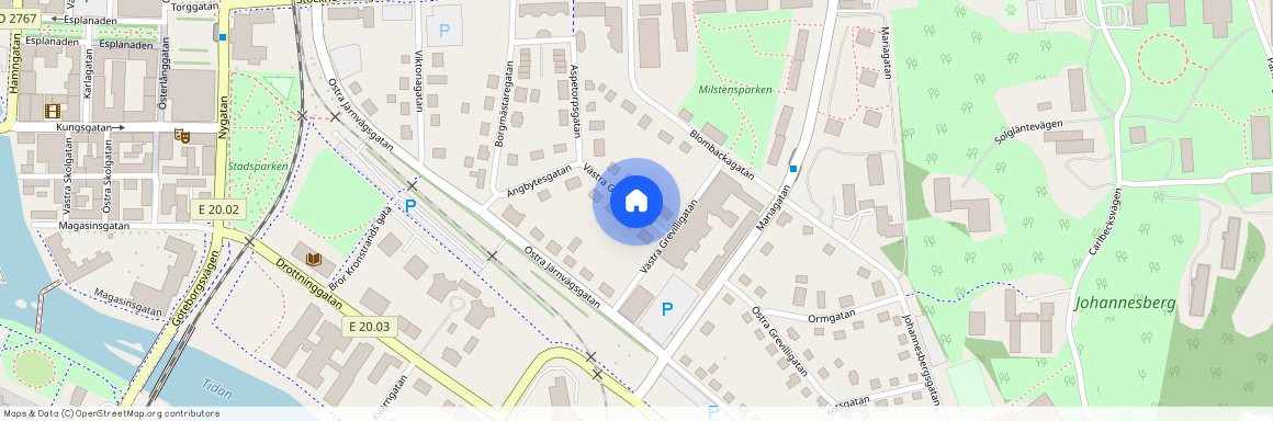 Västra Grevilligatan, Mariestad