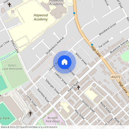 Leigh Street Burslem, Stoke-On-Trent