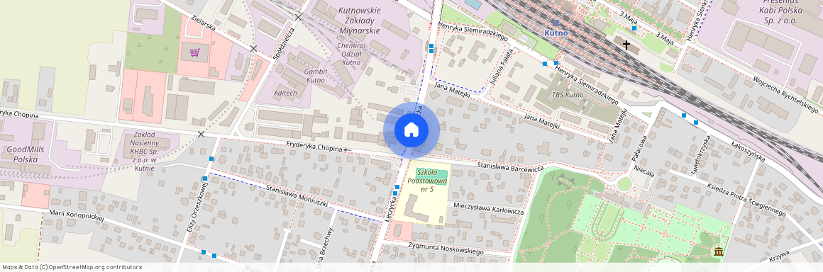 ul. Łęczycka, Kutno, kutnowski, łódzkie