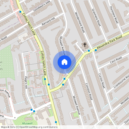 Muswell Avenue, Muswell Hill N10, London