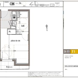 Location Appartement 1 pièce 22m² MONTPELLIER 34000 - Photo 2