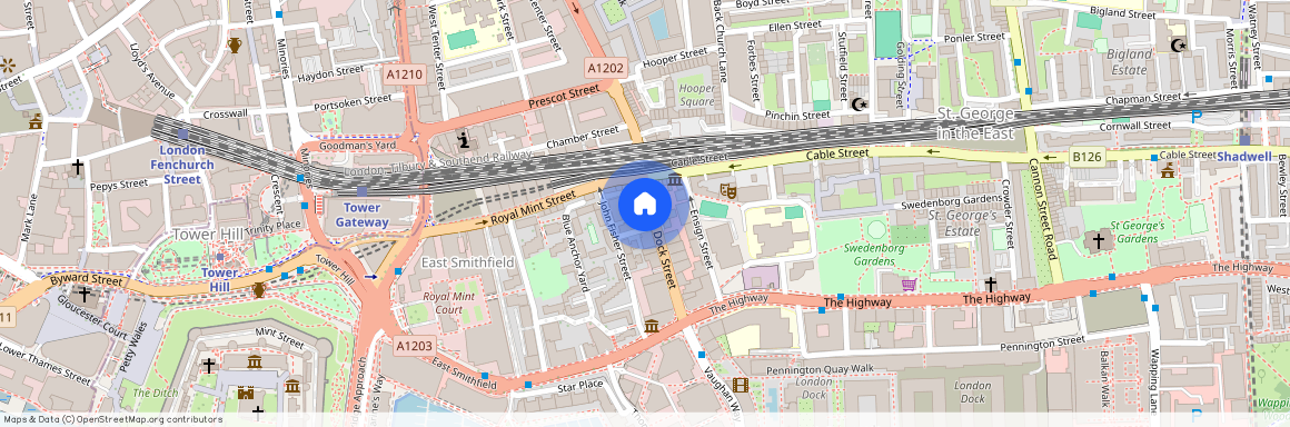 12 Dock Street, London, E1