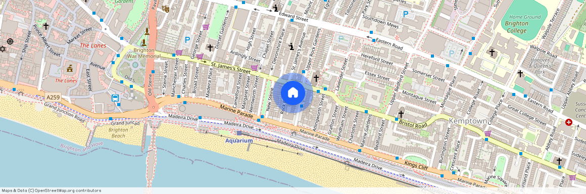 Lower Rock Gardens 7, BN2 1PG, Brighton