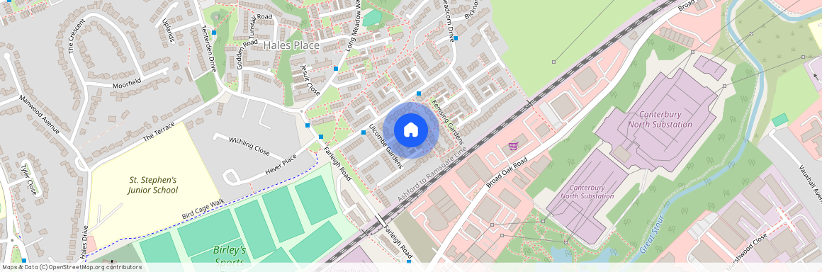 Ulcombe Gardens, Canterbury, CT2