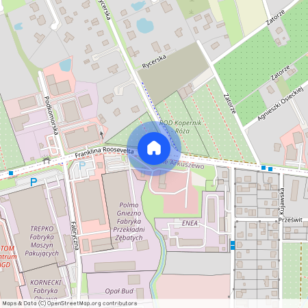 ul. Franklina Roosevelta, Gniezno, gnieźnieński, wielkopolskie