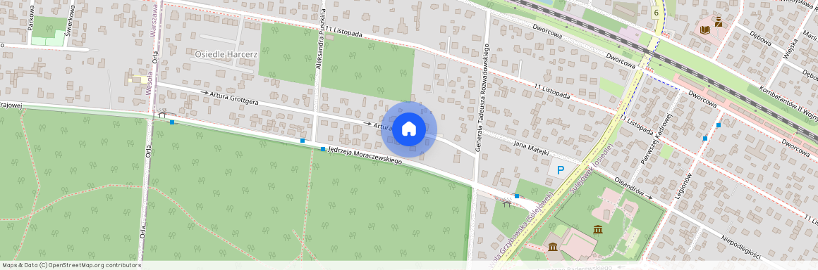 mazowieckie, Warszawa, Mokotów, Stary, Mokotów, Artura, Grottgera