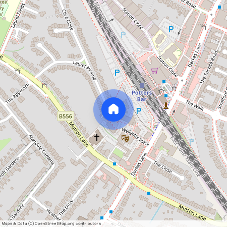 Wyllyotts Close, Potters Bar