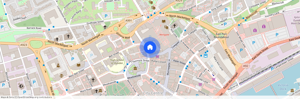 Meadowside, City Centre, Dundee, DD1