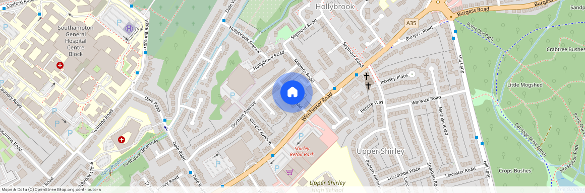 Bladon Road, Southampton, Hampshire, SO16