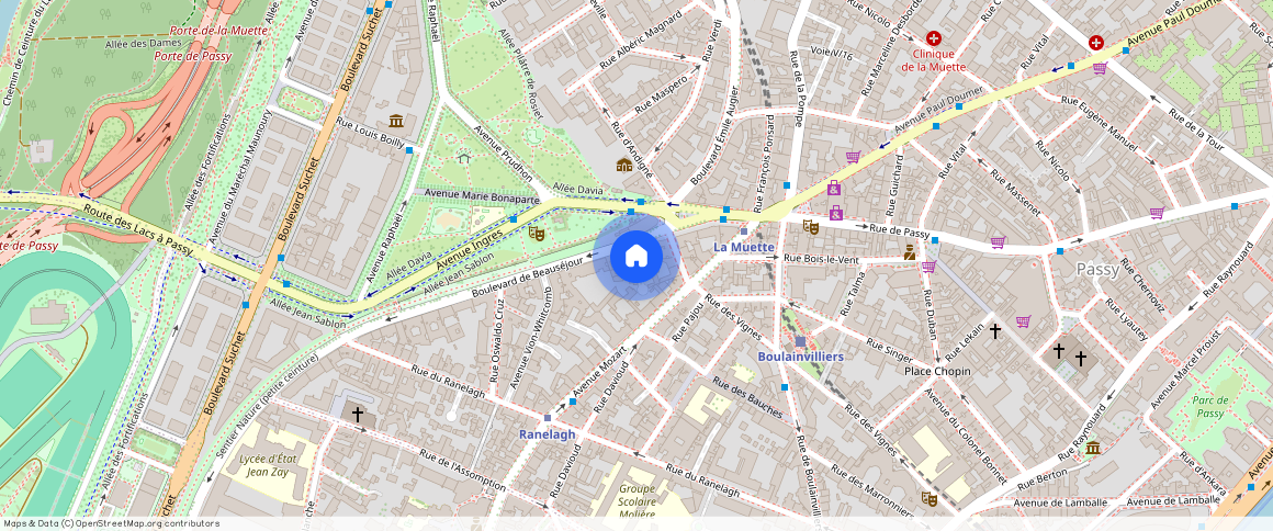 Villa de Beauséjour, 75016, Paris