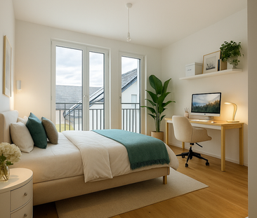 Moderne Penthouse - Wohnung mit Traumausblick , Erstbezug, hell, of... - Photo 1