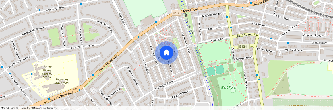 Gladstone Street Hebburn Tyne And Wear