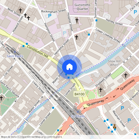 Old Snow Hill, Birmingham, B4