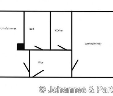 01099 Dresden - Neustadt , Rothenburger Straße 14 WE 4 - Photo 1