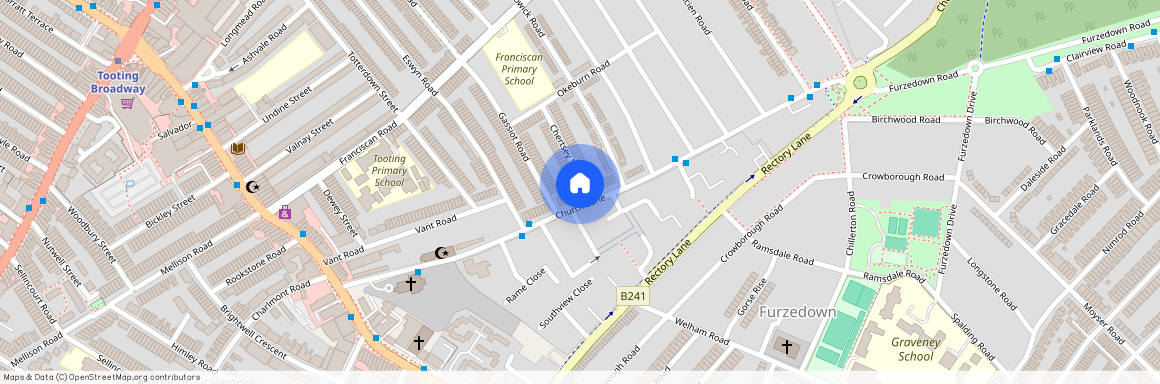 Church Lane, London SW17