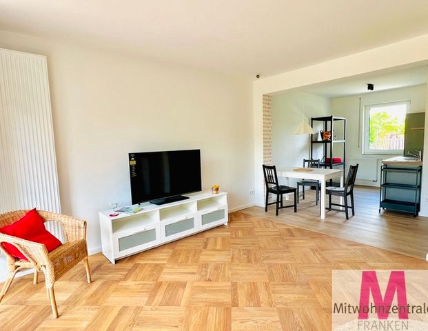 Modernes Wohnen mit Garten – Stilvoll möblierte 2-Zimmerwohnung in zentraler Lage Nürnbergs - Photo 1