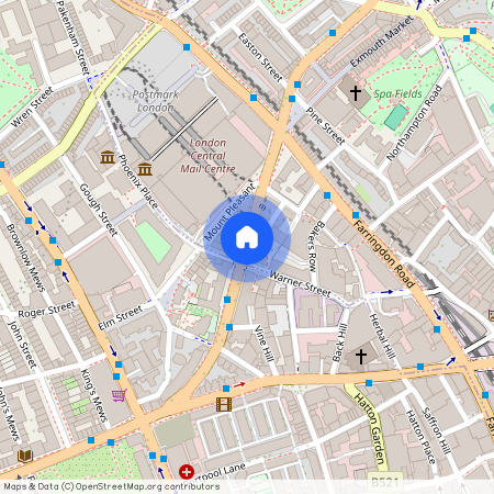 Rosebery Avenue, London EC1R 4SX, United Kingdom