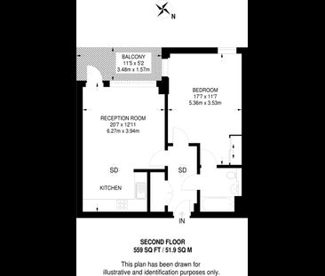 1 Bed Flat, Bodiam Court, NW10 - Photo 2