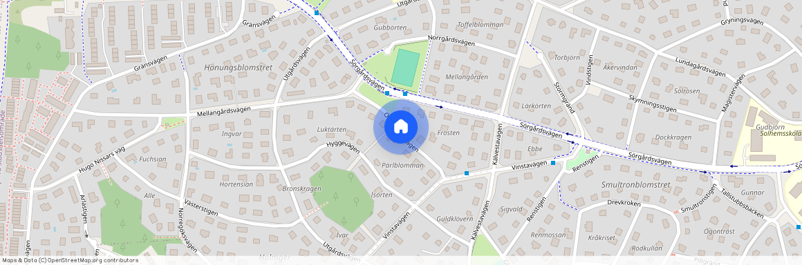 Östergårdsvägen, Spånga