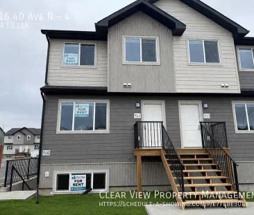 Brand New Legacy Village – Modern family rentals in North Lethbridg... - Photo 1