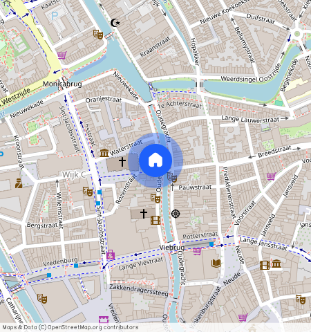 Oudegracht ** BS 3vz, Utrecht