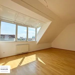 Hell, klimatisiert, großzügig - 2-Zimmer-Dachgeschosstraum in ruhiger Seitenstraße des 10. Bezirks - mit allgemeiner Dachterrasse - Foto 2
