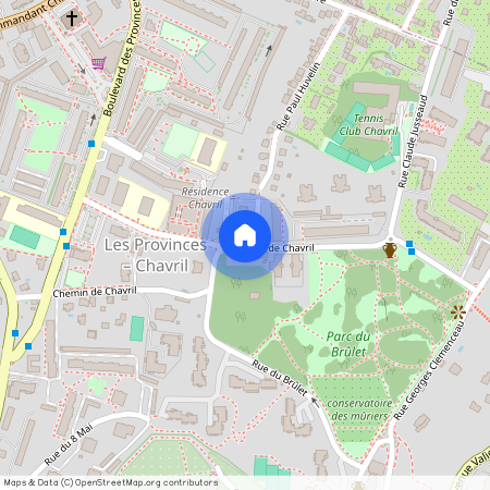 Rue de Chavril, Francja, Sainte-Foy-Les-Lyon