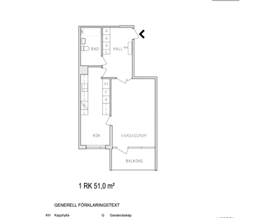 Norra Köpmangatan 26 A, våning 5 - Foto 2