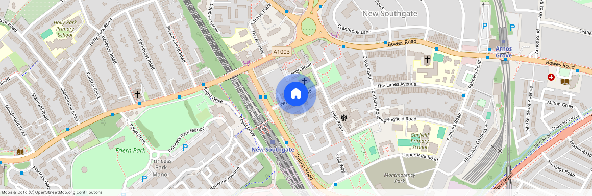 Woodland Road, New Southgate