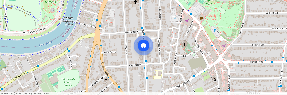 Musters Road, Nottingham, NG2, Musters Road, West Bridgford, NG2