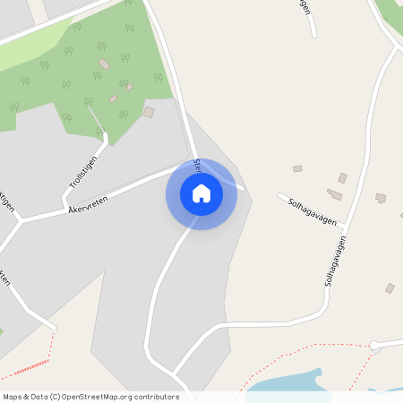 Stensnäsvägen, Åkersberga