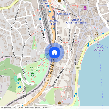 Via Clemente Maraini 1, 6900 Lugano, Svizzera