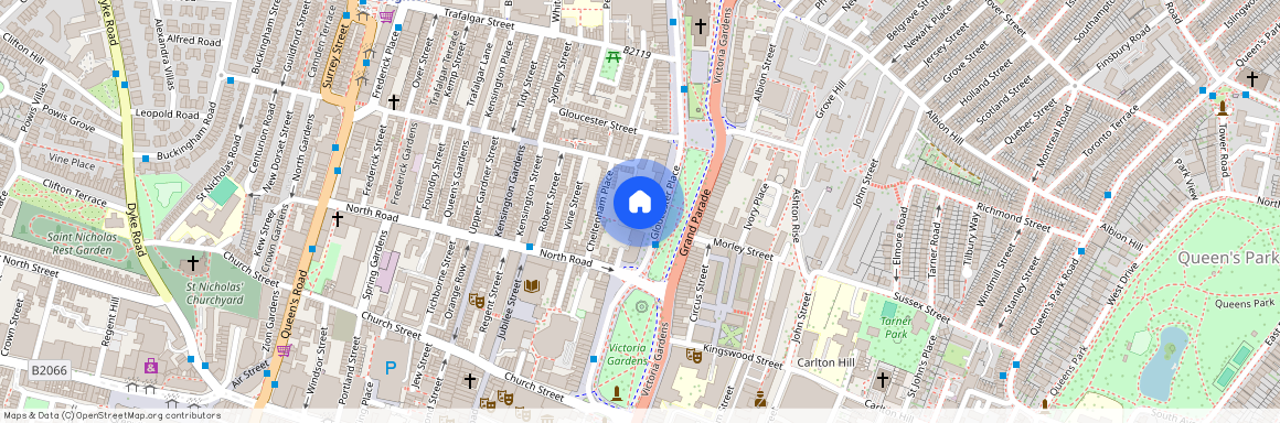 The ROX Apartments, 12 Gloucester Place, Round Hill