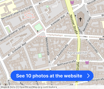 Möblierte Stadtwohnung in Toplage Nähe Neusser Str. - Video online - Photo 1