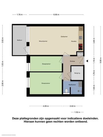 Appartement te huur: Piet Heinstraat 30-304 4461 GL Goes - Foto 5