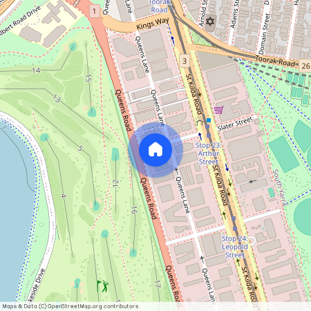 22/17 Queens Road MELBOURNE