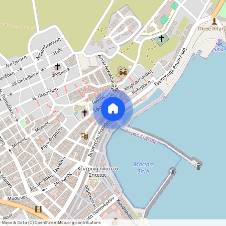 Κορνάρου Βιντσέντζου, 723 00 Σητεία, Κέντρο (Σητεία)