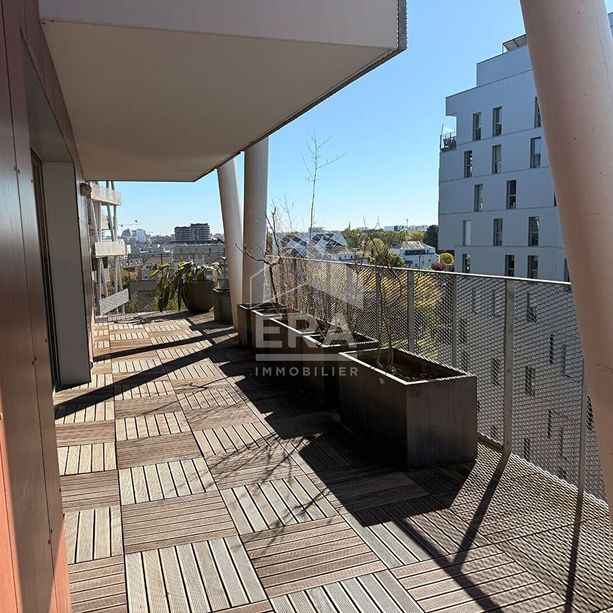 Appartement T5 lumineux avec grande terrasse à louer à La Courrouze, Rennes - Photo 1